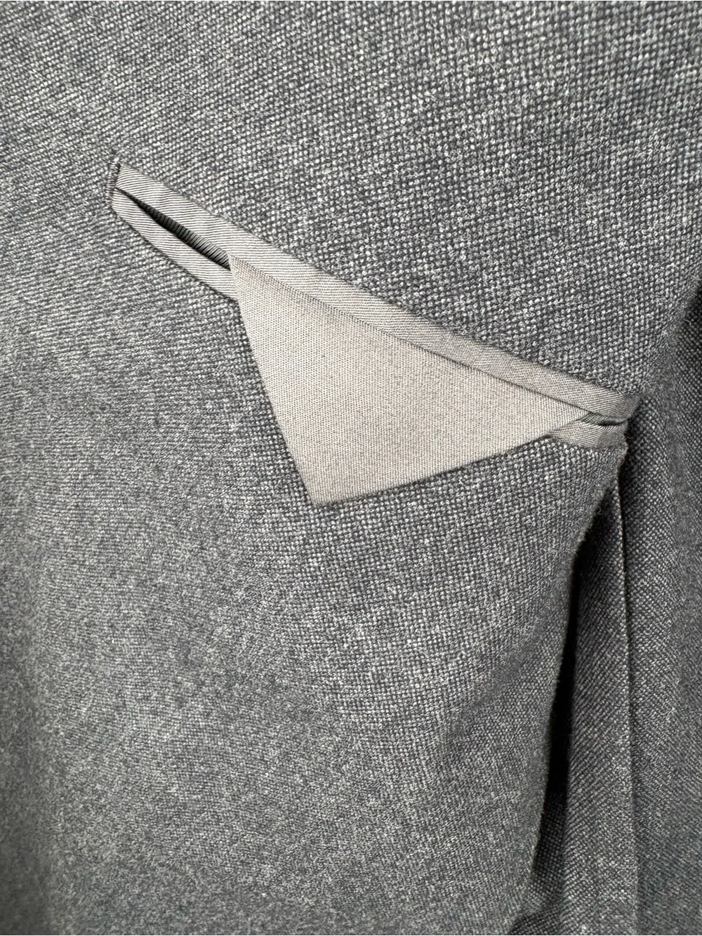 Banana Republic Slim Fit Blazer Men’s 40R Cotton Gray Patch Pocket 2 Buttons